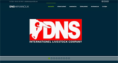 Desktop Screenshot of dnshayvancilik.com